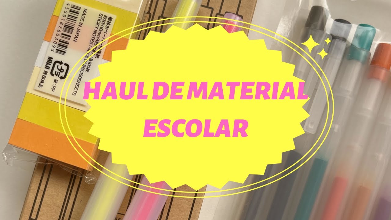 haul de material escolar 📑✏️📚 [back to school 22/23] [muji, fnac, mr. Wonderful, tigger…]