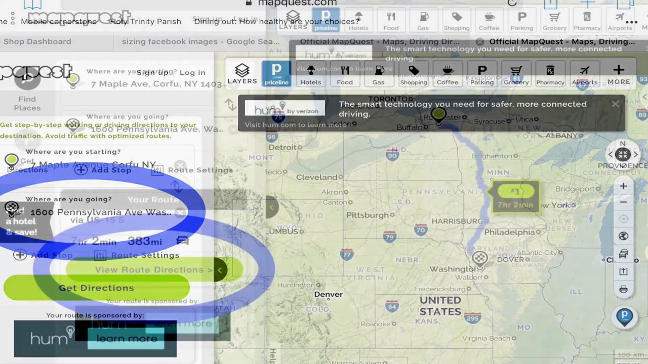 How to use Mapquest - Corfu Free Library