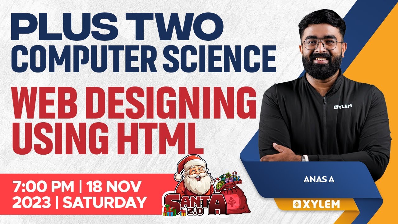 Plus Two - Computer Science - Web Designing Using HTML | Xylem Plus Two