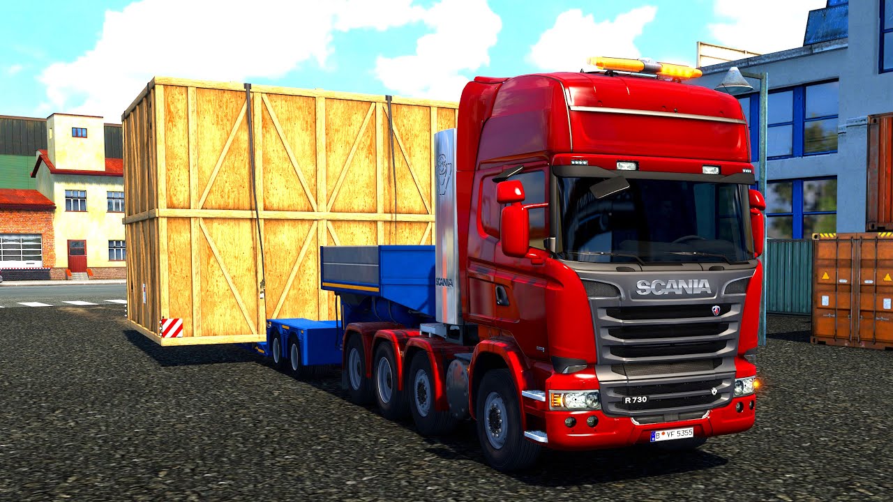 TIMELAPSE - BUILD A TRANSPORT & LOGISTICS COMPANY - EPISODE 2 - EURO TRUCK SIMULATOR 2