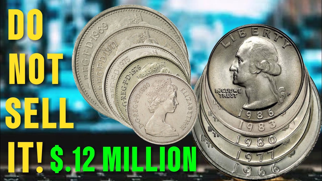 Top 15 ULTRA RARE COINS worth A LOT OF MONEY! Coins worth money