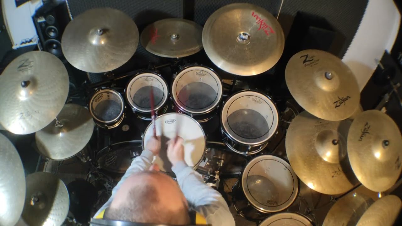 Behemoth - Bartzabel (Drum cover)(4K) (Mareczko drummer na YouTub)( 👹🥁 🖥️)#video (👹🦊🎸)#Nergal #hit !