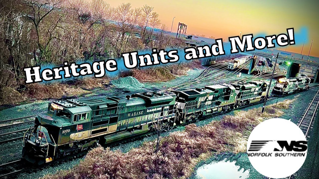 Enola Yards! Tons of Norfolk Southern Action!- Harrisburg PA