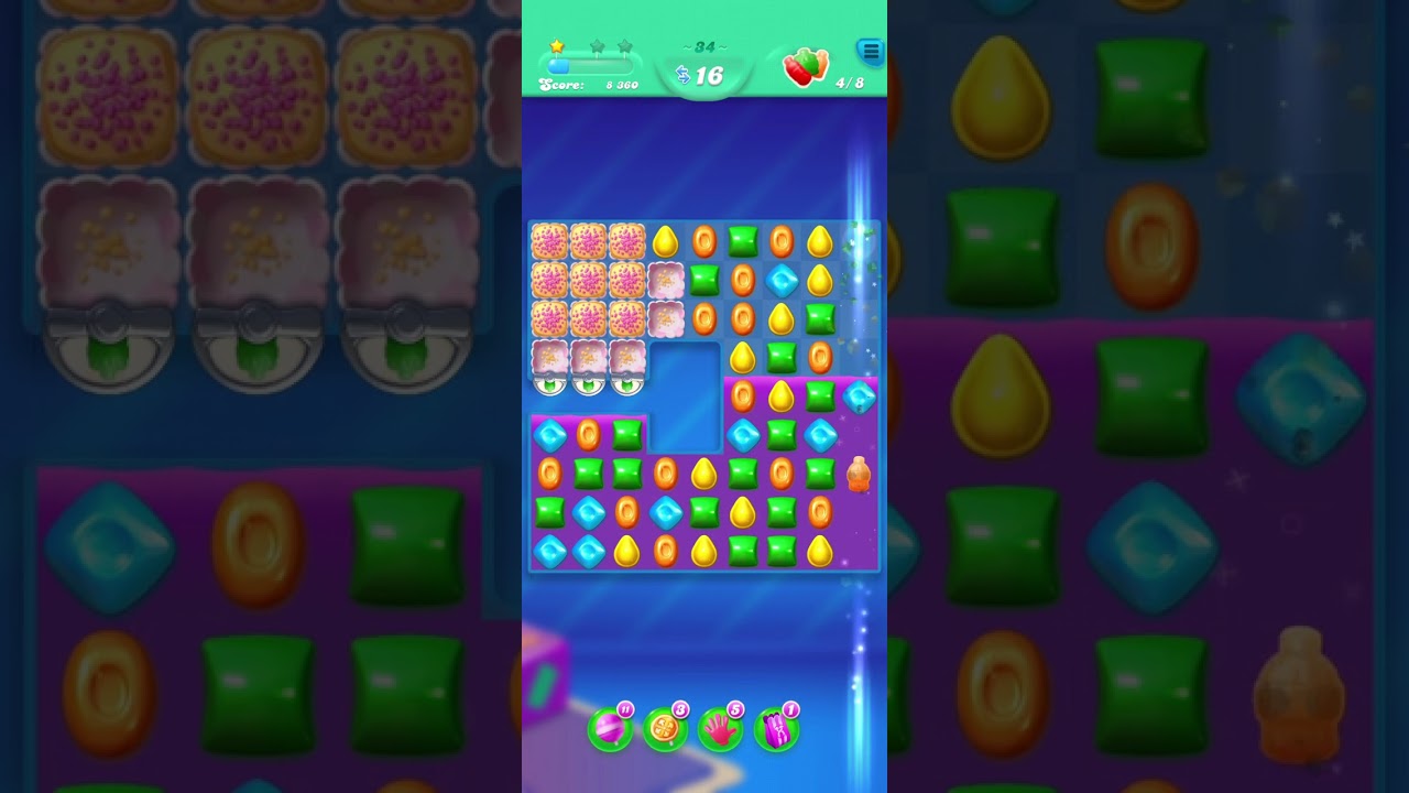 Candy Crush Soda Saga Level 34 (2025)