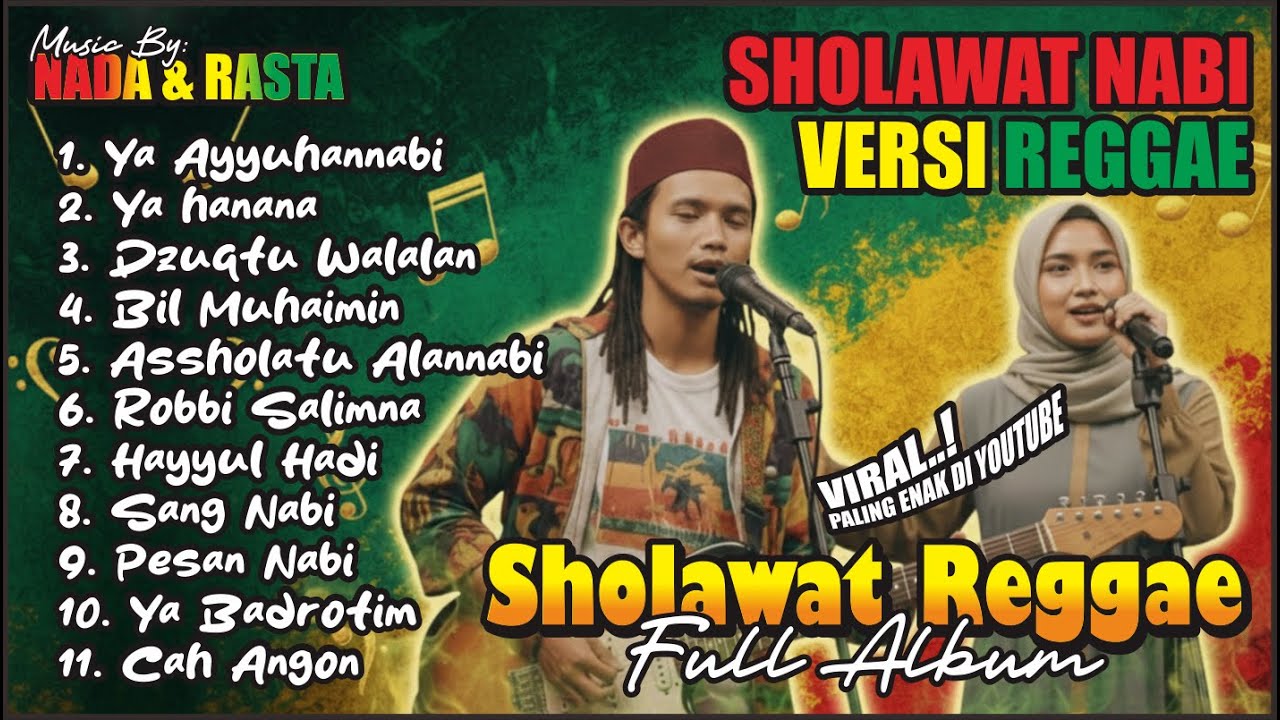 Sholawat Reggae Full Album terbaru Paling Menyentuh hati Penarik Rezeki