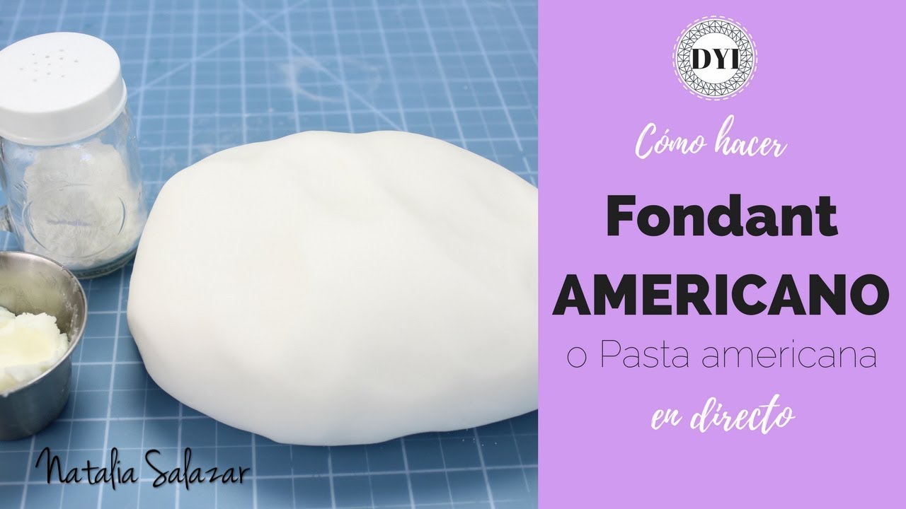 🔴En Directo| Haz conmigo FONDANT AMERICANO o PASTA AMERICANA| Natalia Salazar