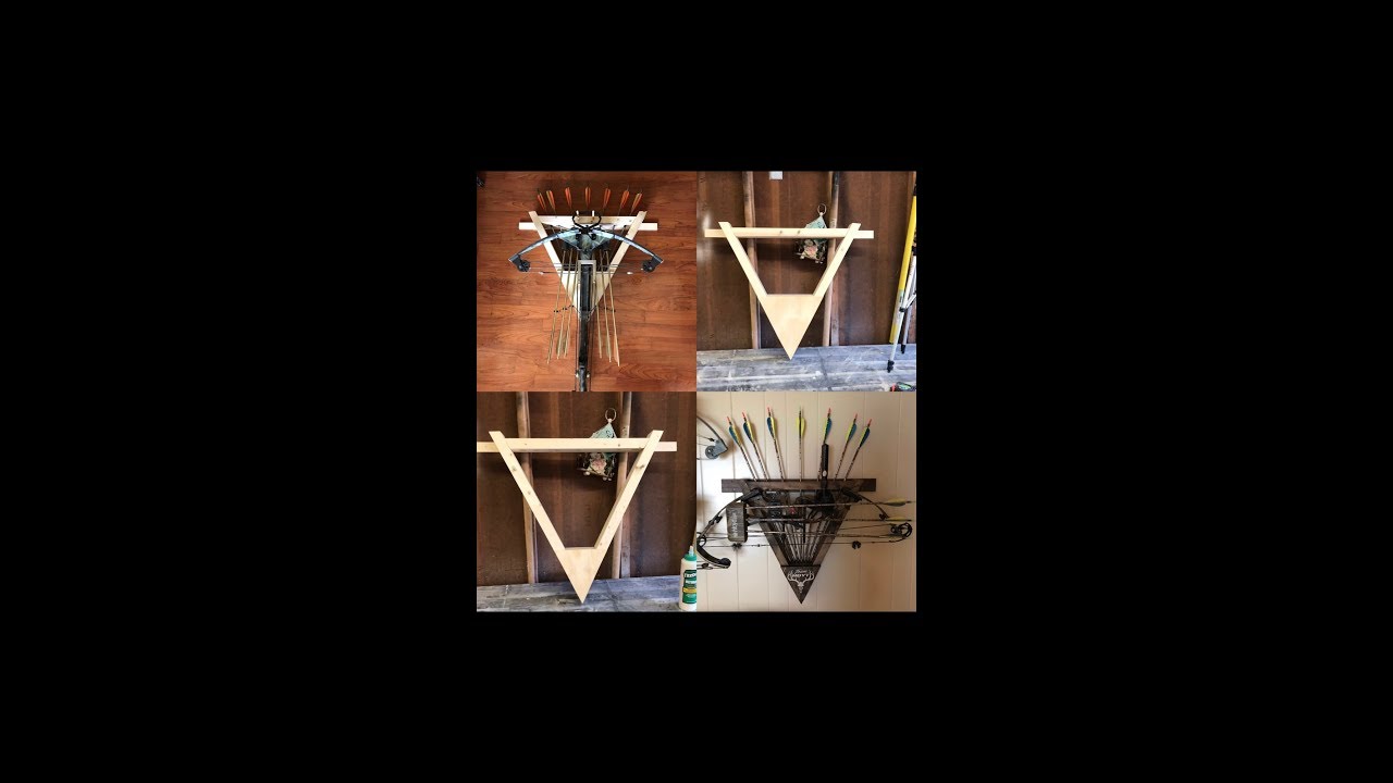 How to Build a Crossbow Rack and a Bow Rack