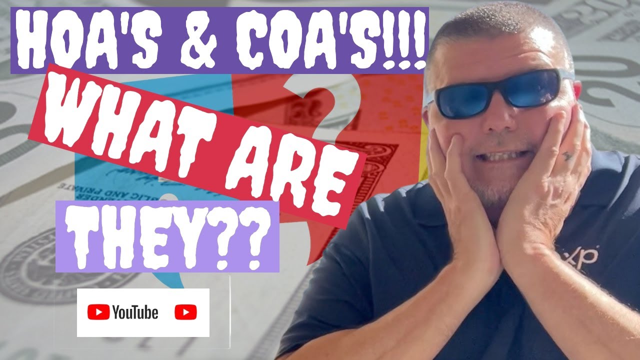 WHAT IS AN HOA OR COA | HOA AND COA EXPLAINED | OBA REAL ESTATE