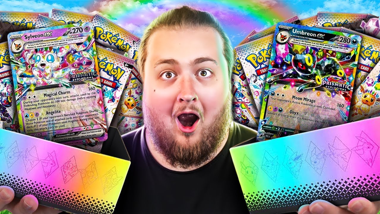 Я открыл 5 коробок-сюрпризов Prismatic Evolutions