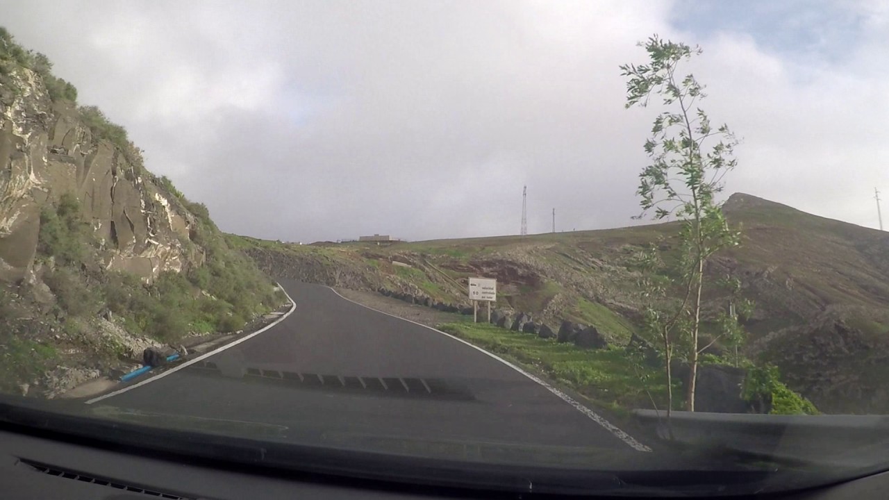 DRIVING FROM PLAYA BLANCA TO PUERTO DEL CARMEN   LANZAROTE