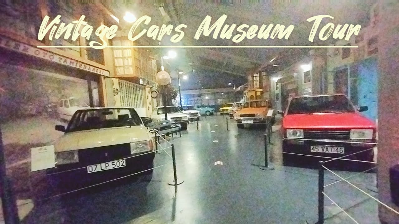 Vintage Cars Museum Tour, Dokuma Park, Antalya, Turkiye, 4K