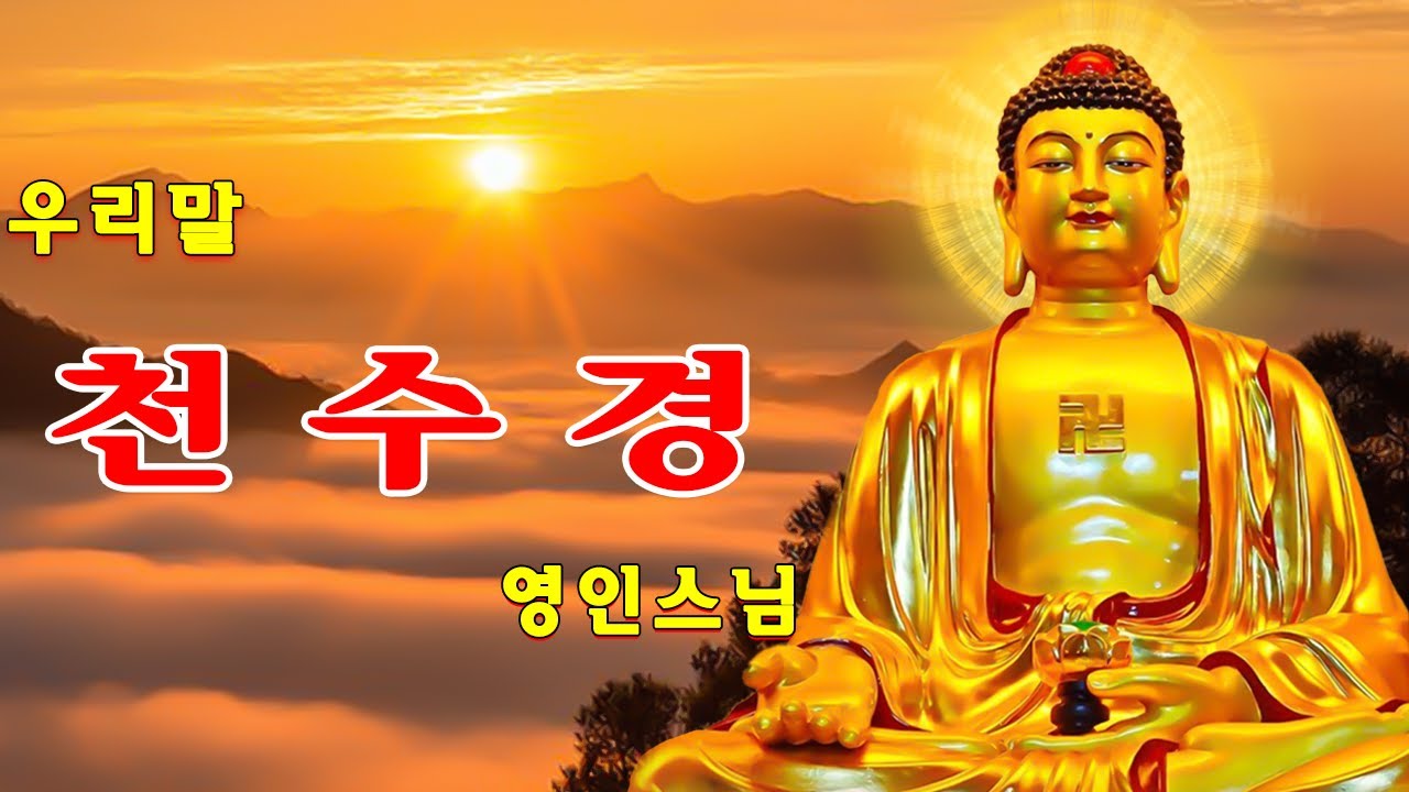 매일 들어라! 모든 재앙 소멸 & 재복이 들어오는 기적의 불경 🍀 천수경, 반야심경, 화엄경 약찬게 발원문 예불 - 부처님의 가르침