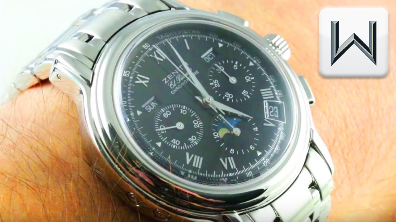 Zenith (El Primero) Chronomaster Triple Calendar Moon Phase (02.0240.410/21.M241) Watch Review
