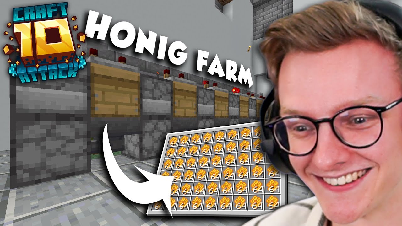 NEUE BIENENFARM! UNENDLICH HONIG! - CRAFTATTACK 10 - #57