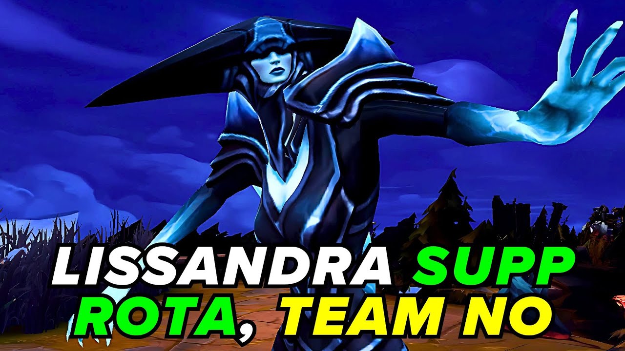 El poder de Lissandra DE SUPPORT es indiscutible, pero mis ALIADOS SON... | Lissandra Support | LoL
