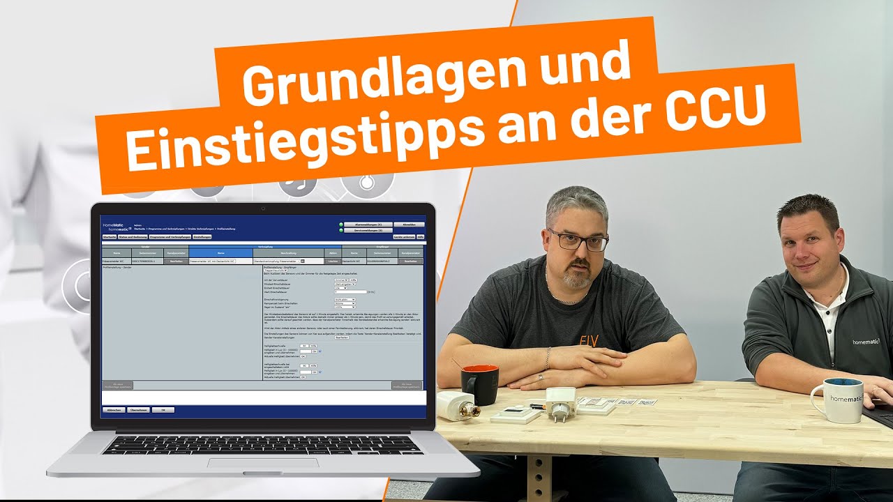 ELV Online-Fachseminar: Smart Home Zentrale CCU3: Grundlagen und Einstiegstipps