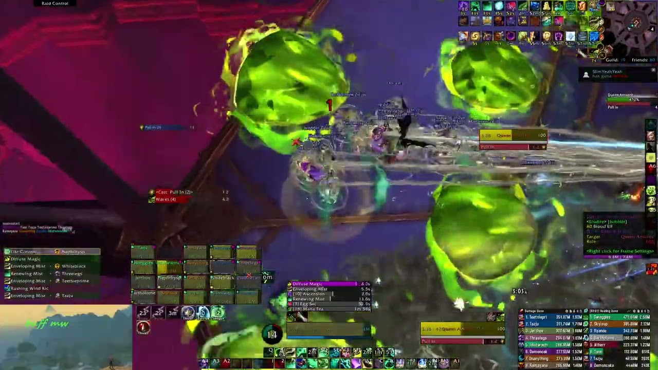 Mythic Queen Ansurek Mistweaver PoV
