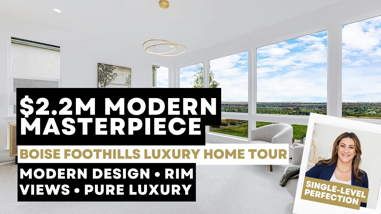 Inside a $2.2M Dream Home with Epic Boise Mountain Views