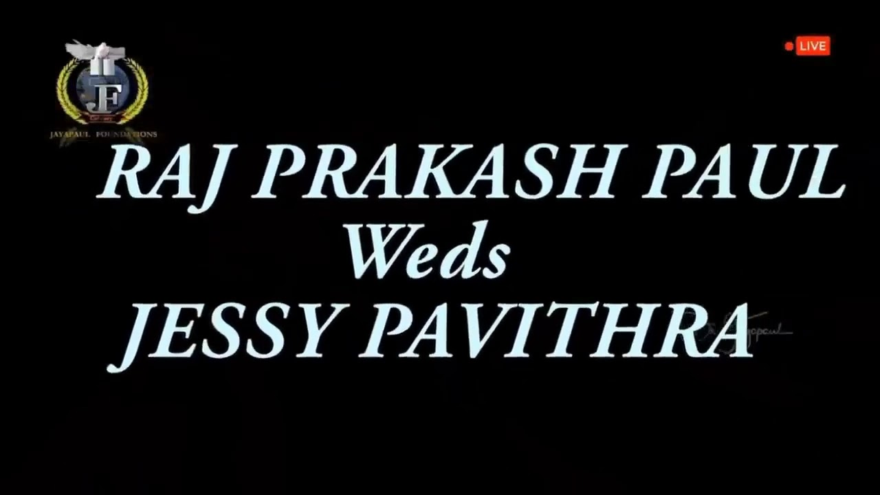 DR.JAYA PAUL THREE SONS MARRIAGE VIDEO || RAJ PRAKASH PAUL || JESSY PAUL ||