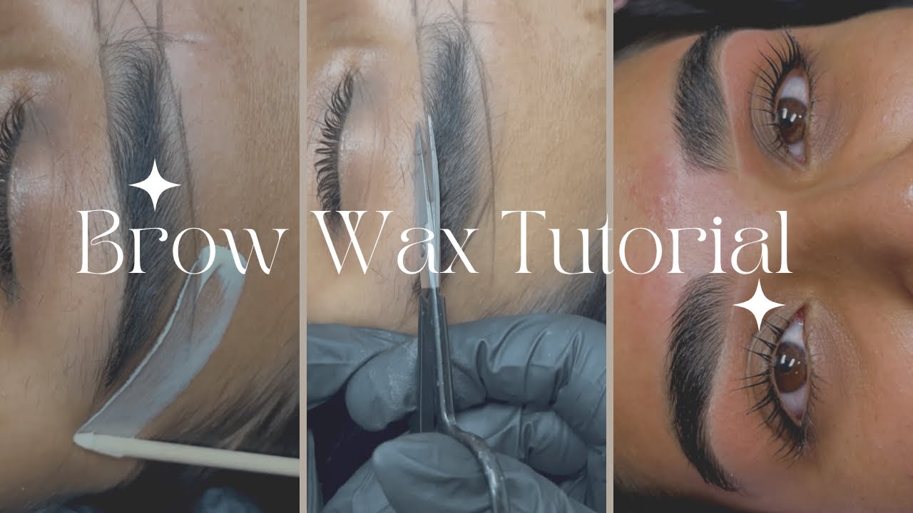 SOFT WAX | BROW WAXING TUTORIAL
