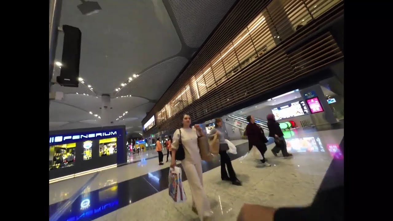 Istanbul Airport (International and Domestic Departures)- İç ve Dış Hatlar Giden Yolcu
