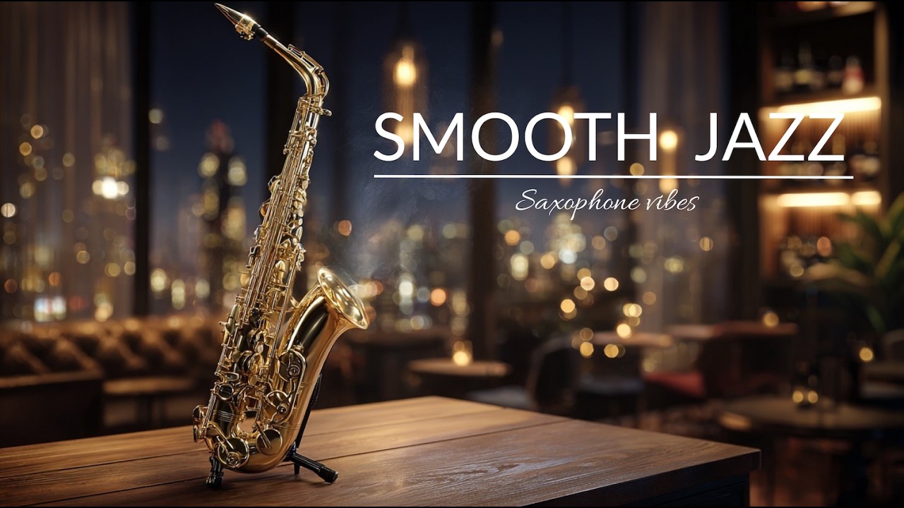 Smooth Jazz Saxophone – Midnight Bar Vibes • Relaxing Sax Jazz After Work