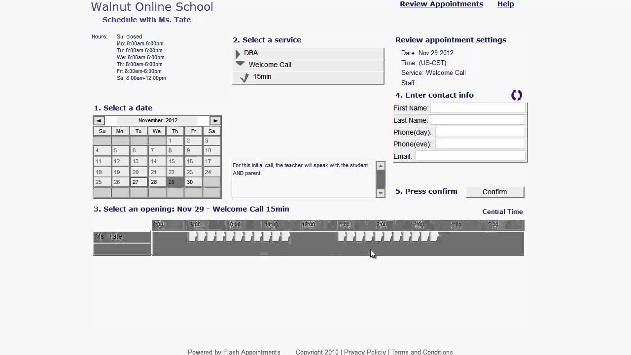 Introduction to Online School Teacher Scheduling