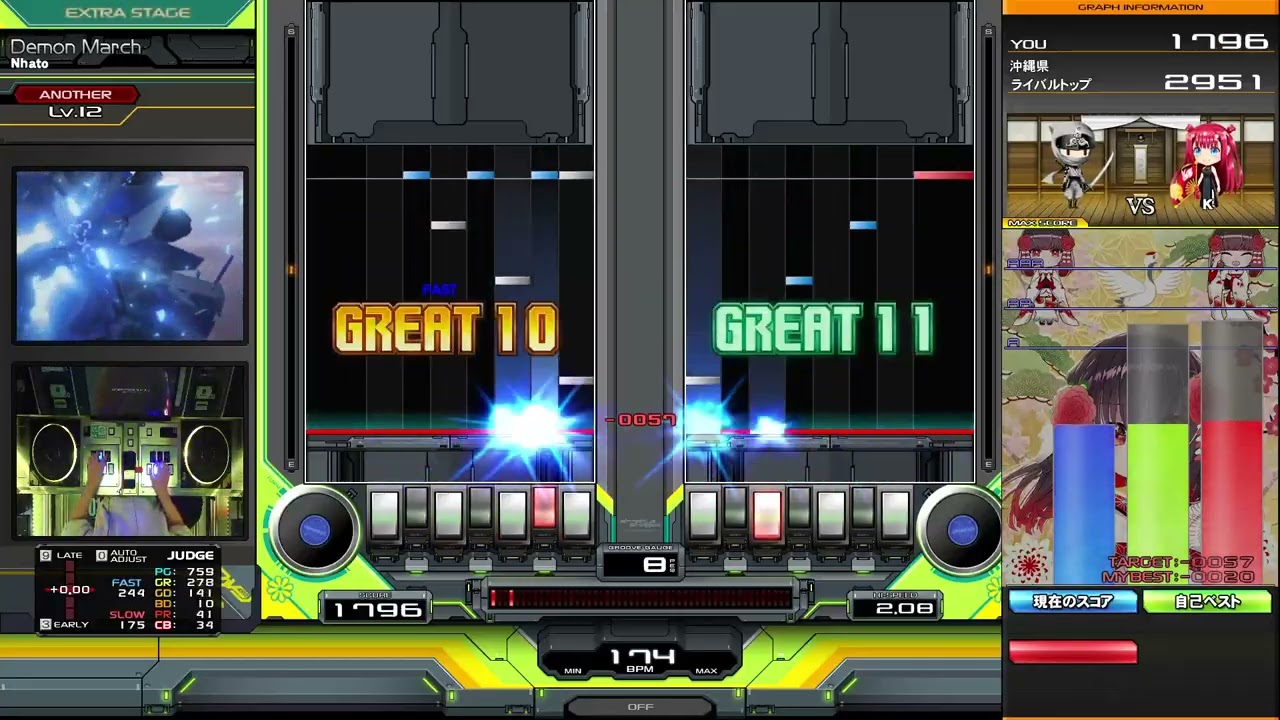 【beatmania IIDX】Demon March / Nhato【正規ハード】
