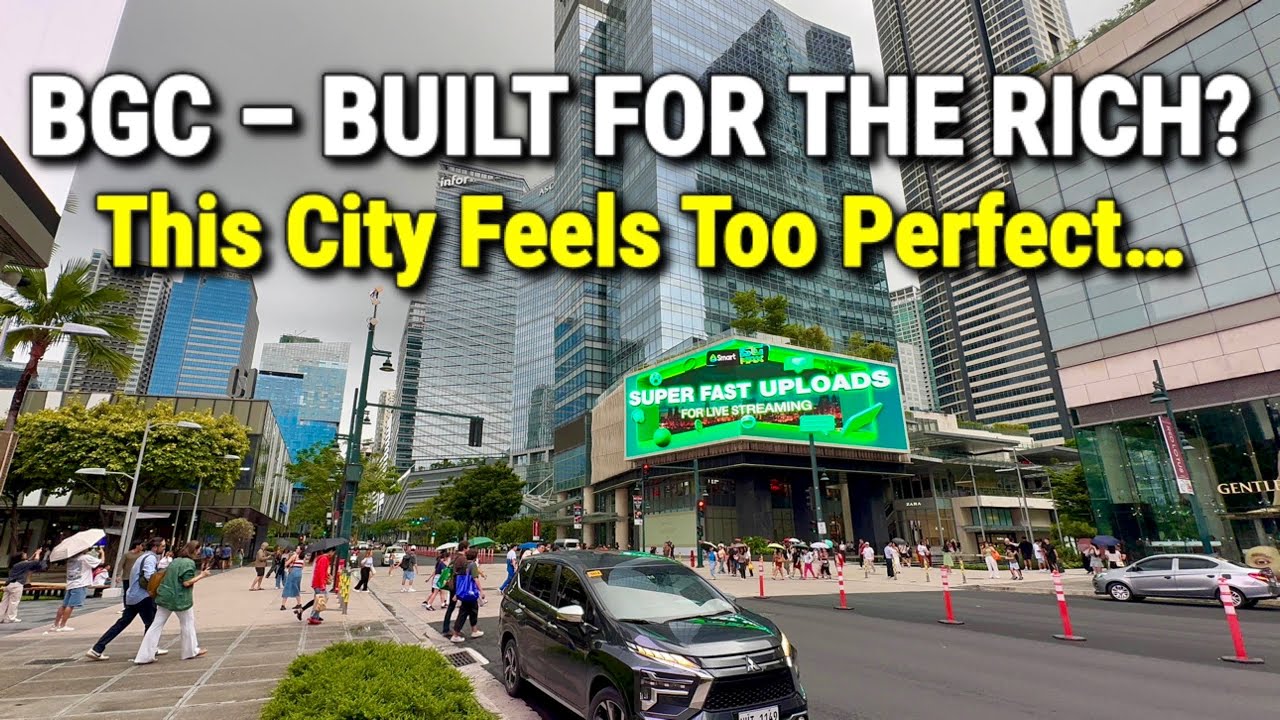 The CITY OF THE RICH in Manila? BGC 2025 🇵🇭 Most Unreal City Ever Built in the Philippines