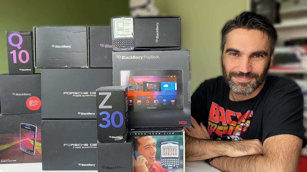Todas MIS JOYAS RETRO de BLACKBERRY