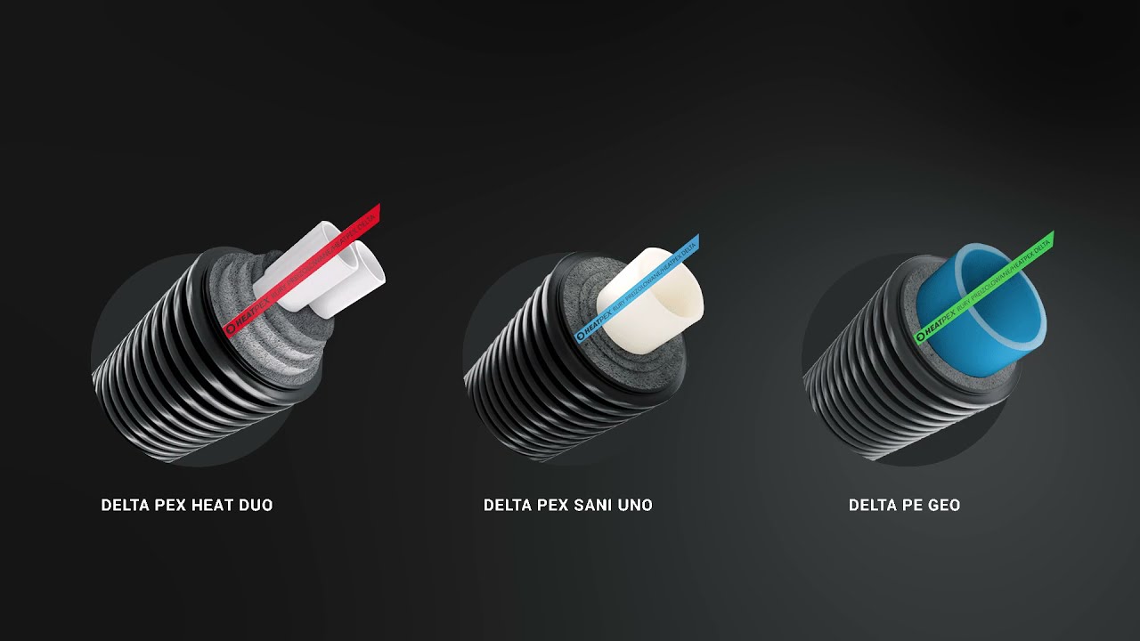 HEATPEX DELTA Pre-insulated pipes EN