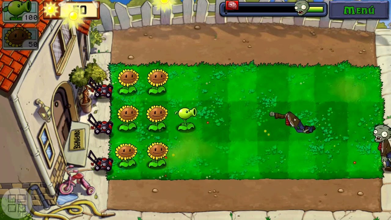 NUEVO JUEGO DE PLANTAS VS ZOMBIES PARTE 1