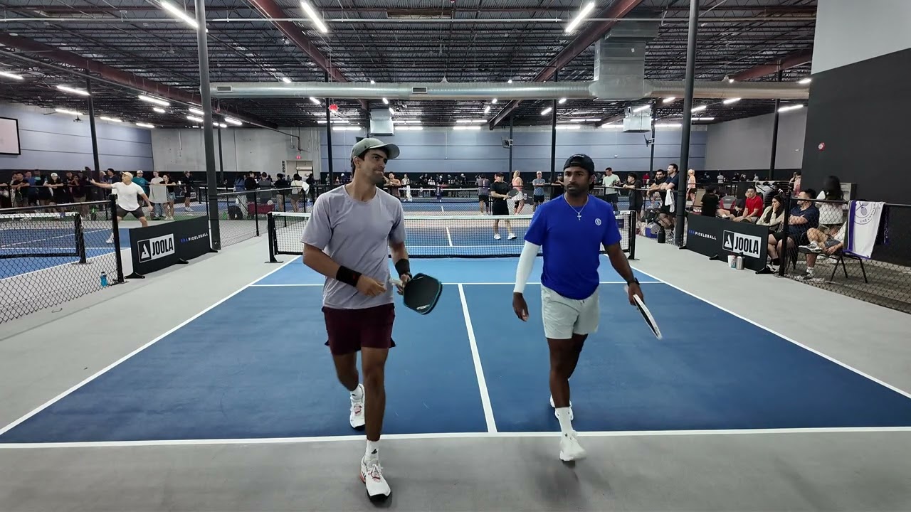 ERA Open Pickleball  5.0+ Matt and Alex vs. Jose and Naveen