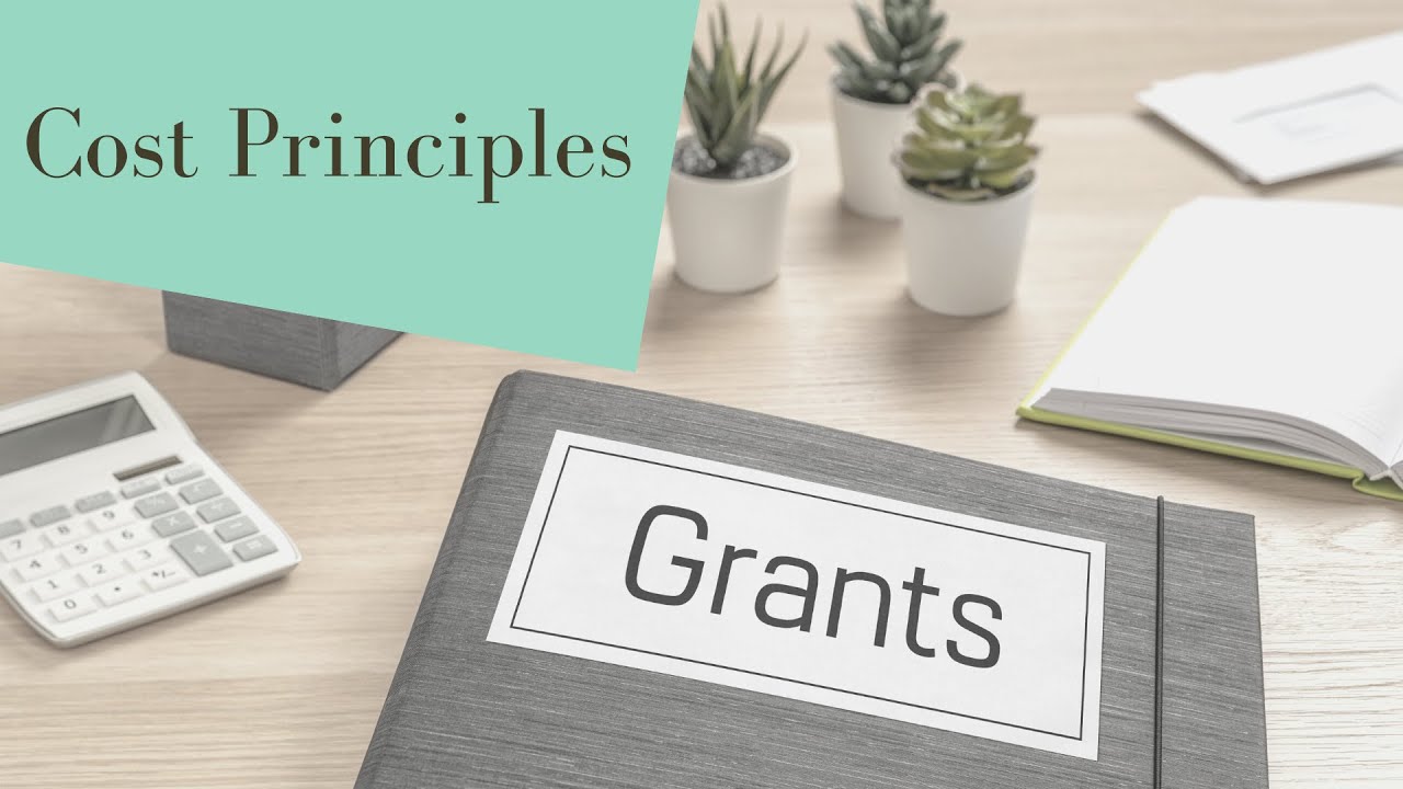Cost Principles Overview
