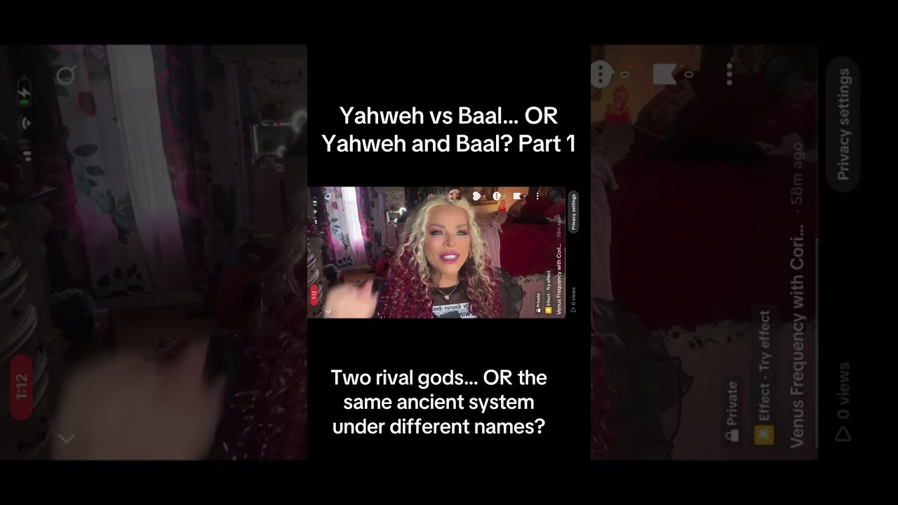 Yahweh vs Baal… or Yahweh and Baal  Part 1