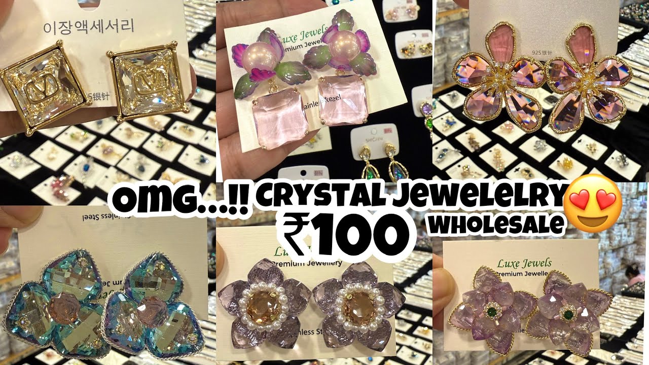 Celebrity Crystal Jewellery  | Anti Tarnish Jewellery Wholesale | Fashionable Earring & Pendants Set