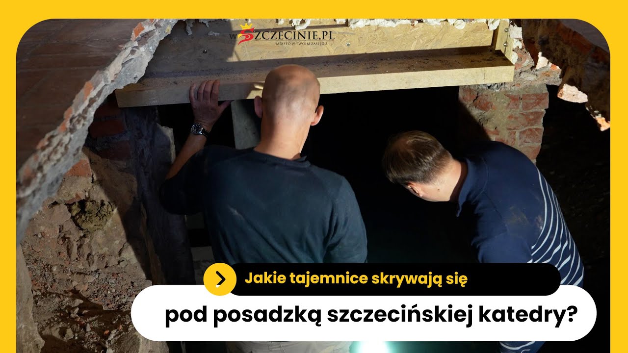 Pod posadzką szczecińskiej katedry kryje się wiele tajemnic...
