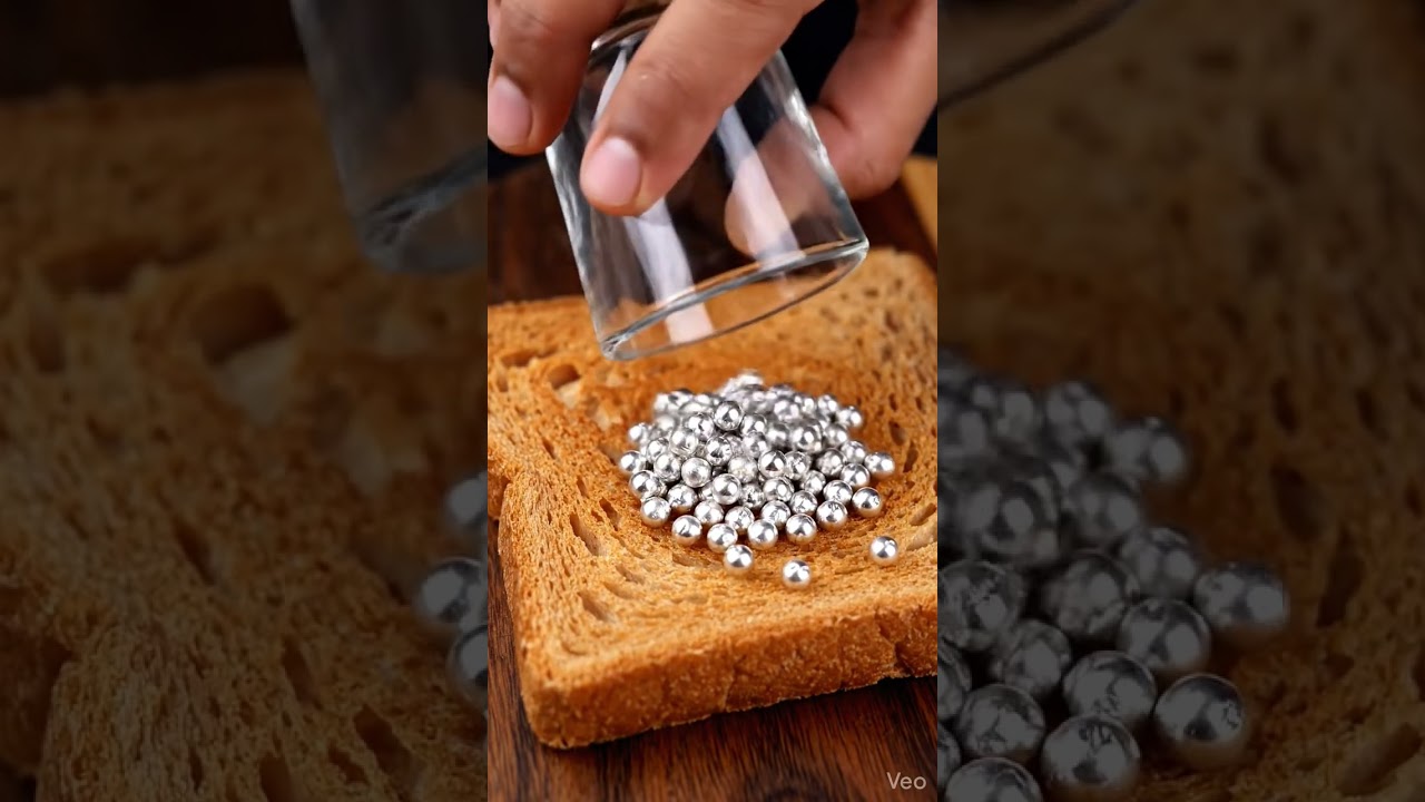 Tiny Silver Balls Turn Soft in ASMR | So Satisfying ✨