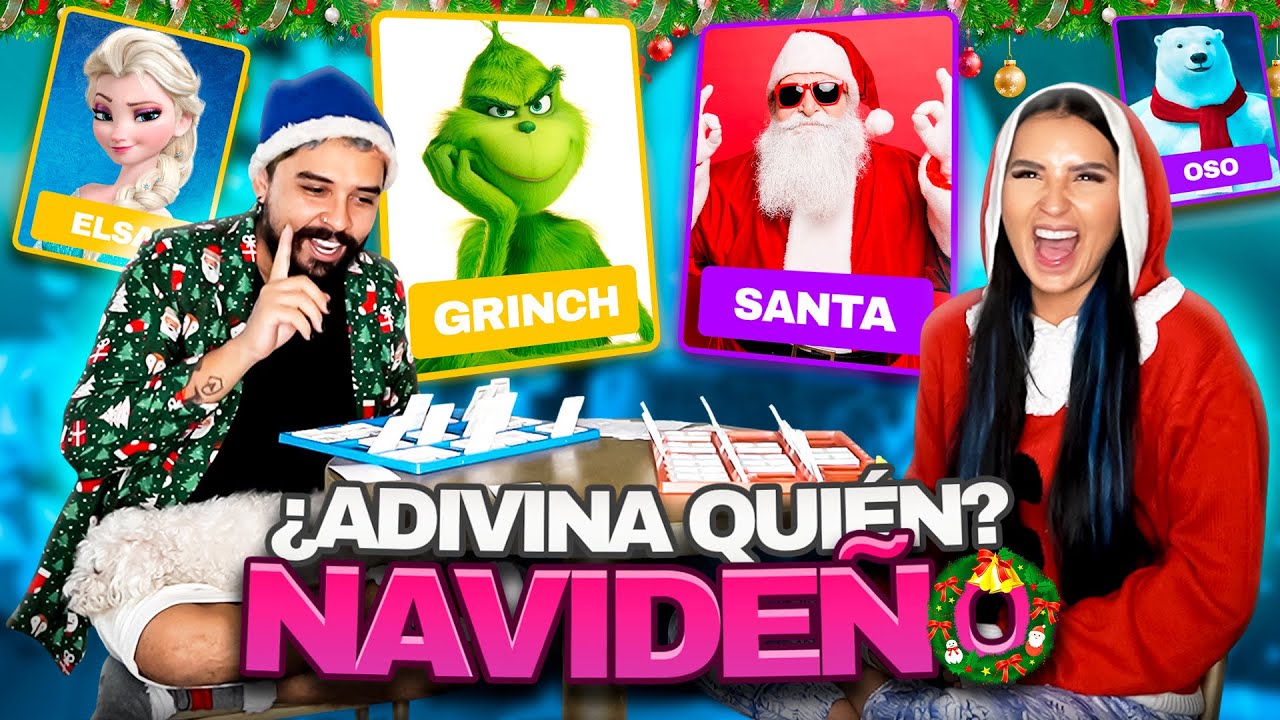 ¿Adivina quién? Pero de personajes NAVIDEÑOS