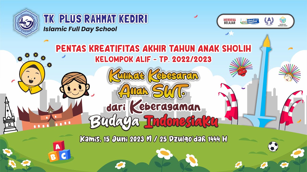PENTAS AKHIR TAHUN ANAK SHALIH KELOMPOK ALIF -TP. 2022/2023