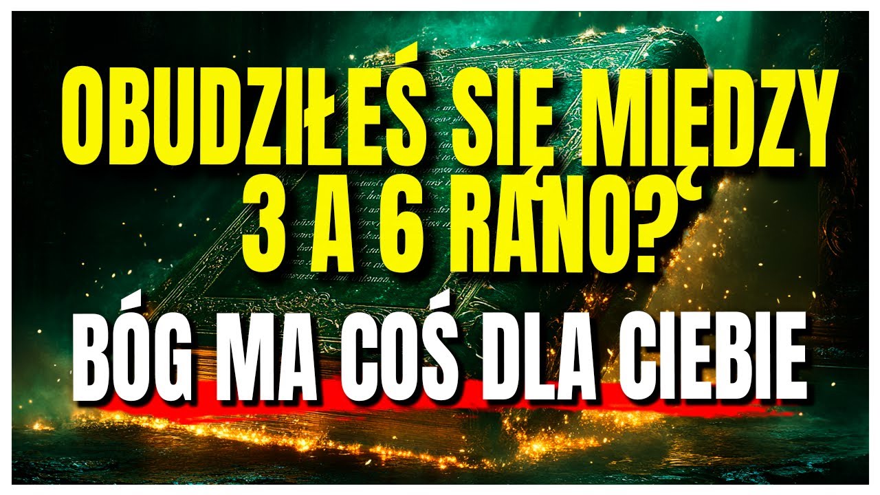 Obudziłeś się między 3 a 6 rano? Wypowiedz tę modlitwę i przyciągnij Boże błogosławieństwo!