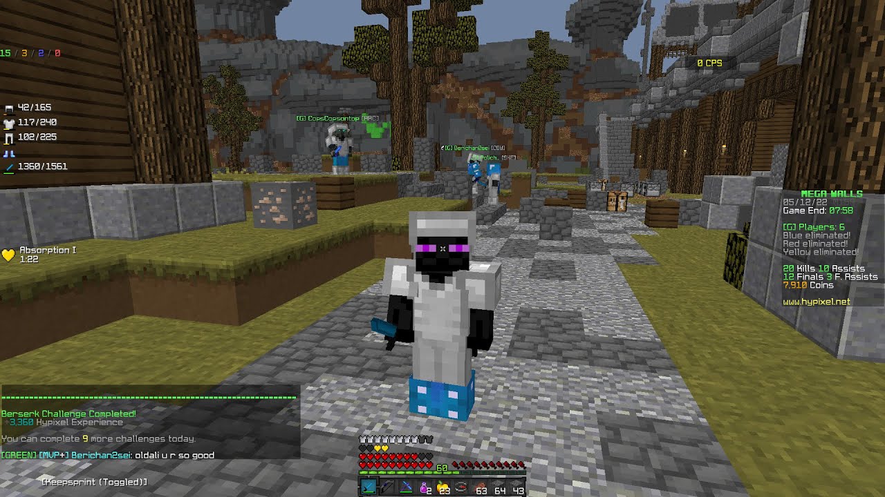Having Fun With Enderman (Mega Walls)