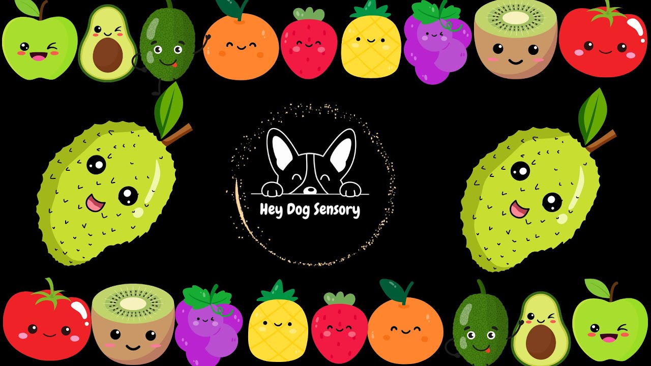 Dancing Fruit GOES WILD in 2025! - Hey Dog Sensory