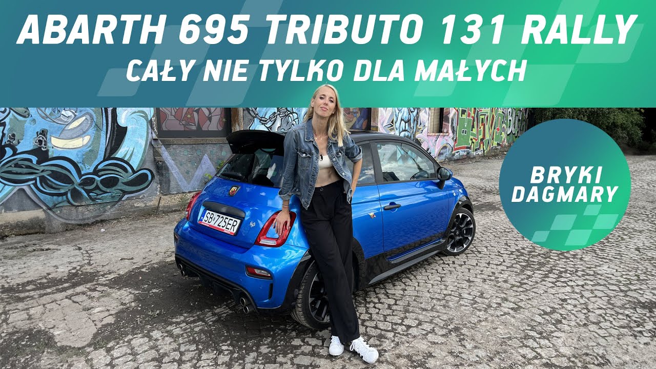 Abarth 695 Tributo 131 Rally podwójne espresso na czterech kołach. Test samochodowy. Bryki Dagmary