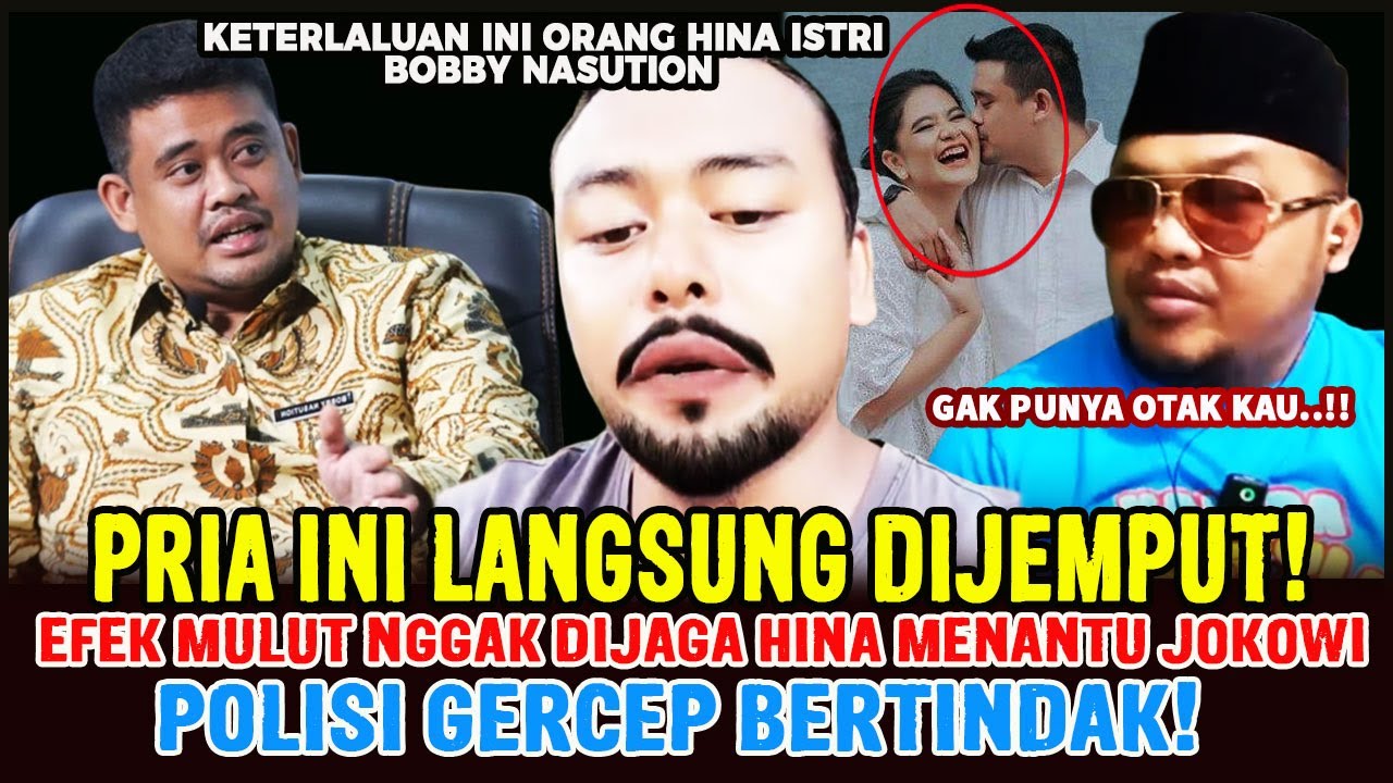 ANJ!NG PKI! — PRIA INI H!NA BOBBY NASUTION MENANTU JOKOWI, GAK LAMA KEMUDIAN LANGSUNG DICIDUK P0L!SI