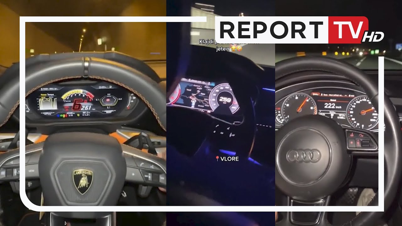 Të çmendur pas shpejtësisë, TikTok pushtohet nga videot e të rinjve me mbi 170 km/h!