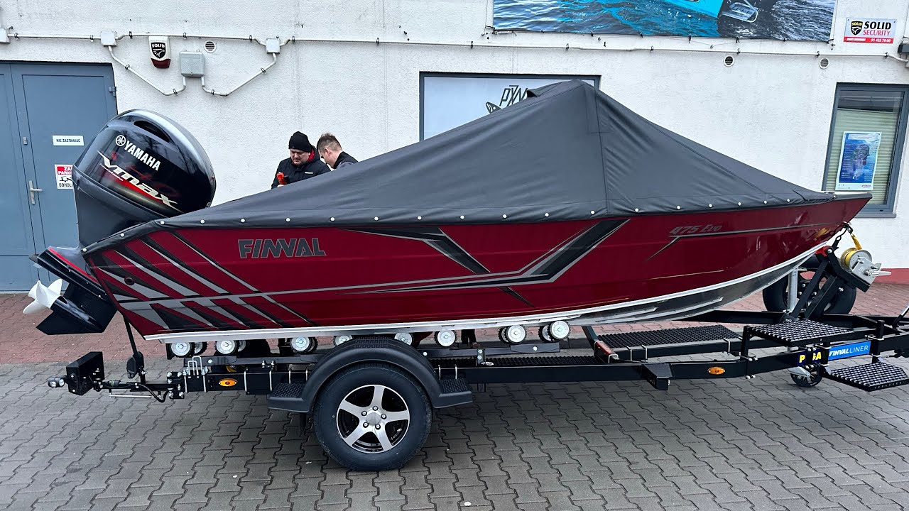 Finval 475 Sc ł&oacute;dka robiona pod kolor auta Jeep. #wędkarstwo #jeep #boat