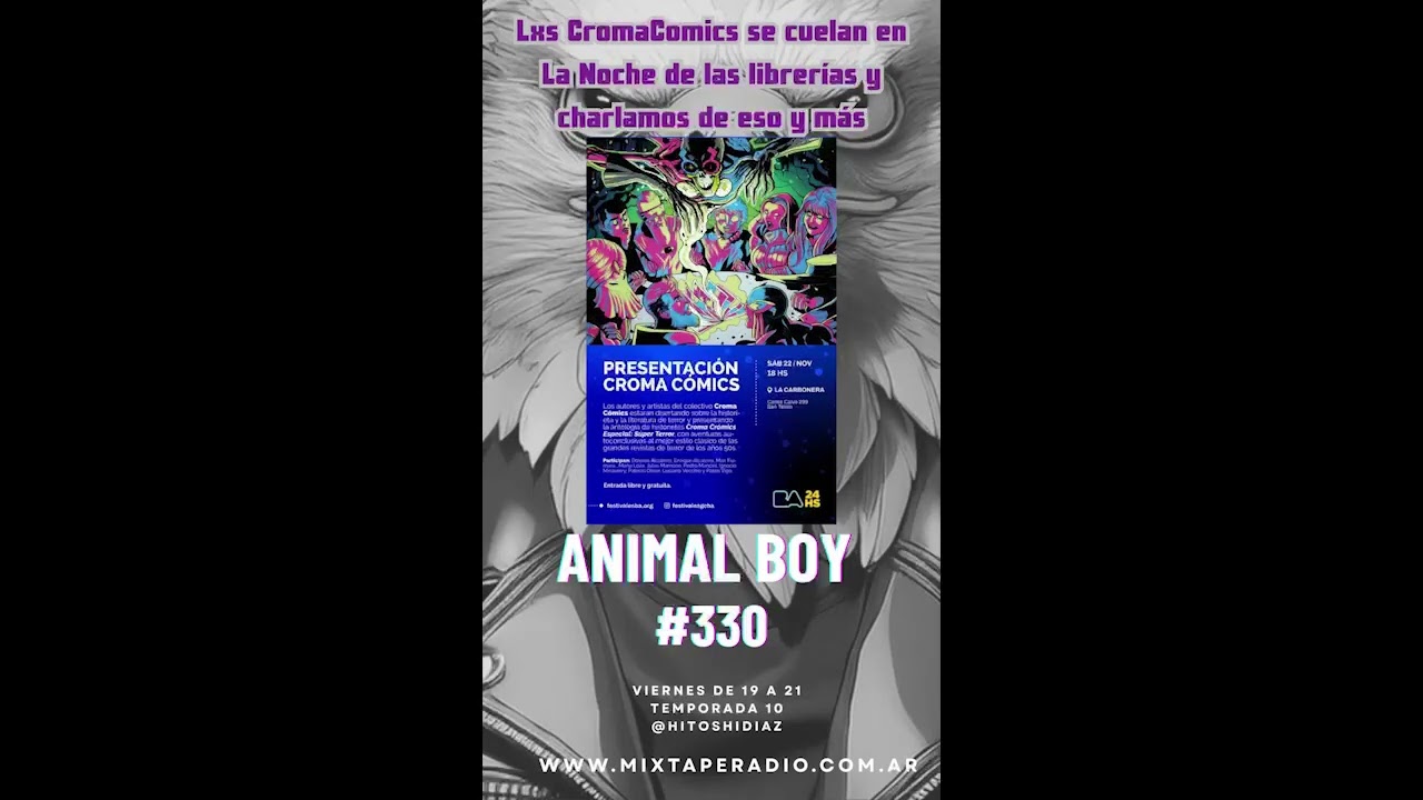#ANIMALBOY 330 CROMA COMICS : PAto Oliver, Manu Loza, Leo Scarano