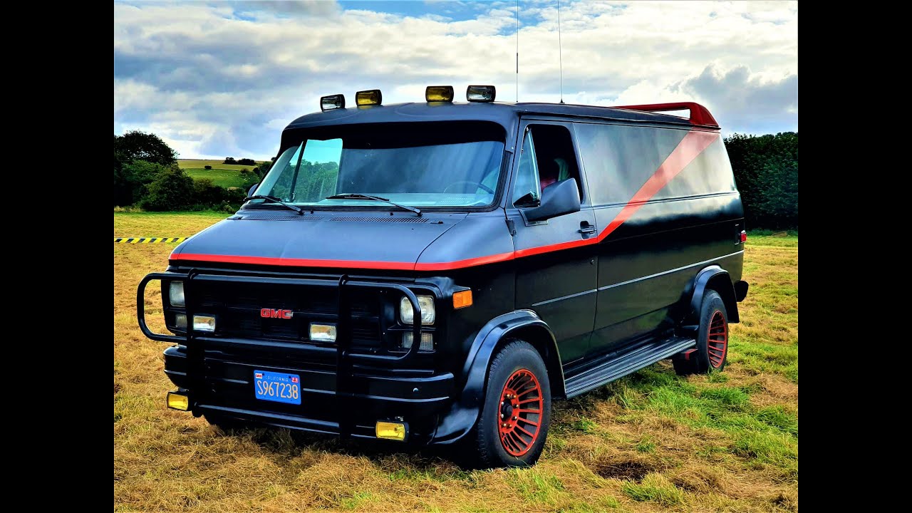 The A Team Van at the 2022 Dukes Fest UK