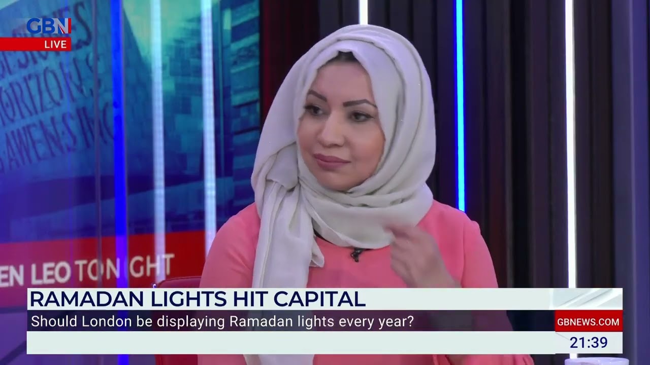 Christian UK gets 'Ramadan' lights in central London (01Mar25)
